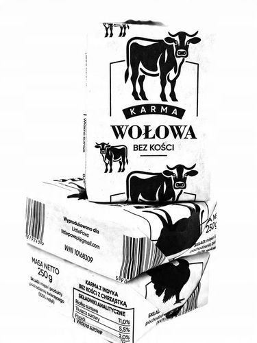 10 KG MIĘSO MROŻONE DLA PSA WOŁOWE BEZ KOŚCI WOŁOWINA BARF KARMA ŚWIEŻE na Arena.pl