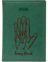 KALENDARZ A5 2026 DZIENNY terminarz z nadrukiem PERSONALIZOWANY + NAZWISKO