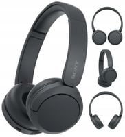 CZARNE SŁUCHAWKI NAUSZNE Bezprzewodowe SONY WHCH520 Bluetooth