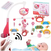 KARUZELKA DO ŁÓŻECZKA POZYTYWKA PROJEKTOR Regulacja głośności + PILOT