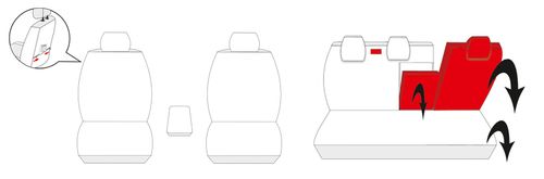 Skoda Rapid od 2012 Pokrowce dopasowane na miarę na Arena.pl