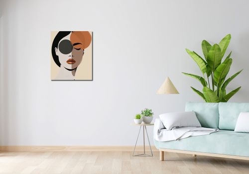 Obraz 50x60cm Dwie Strony Piękna na Arena.pl