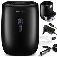 OSUSZACZ POWIETRZA CICHY POCHŁANIACZ WILGOCI 0,8L ELEGANCKI MATOWY + 12V