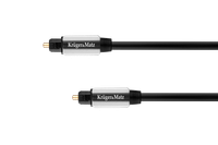 Kabel optyczny toslink 0.5m Kruger&Matz KM0318