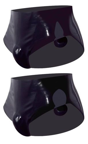 men's latex briefs with plug m na Arena.pl
