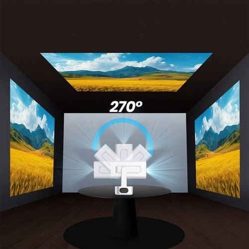 Mini Projektor Przenośny Rzutnik Android 13 WiFi 360 Full HD 4K do na Arena.pl