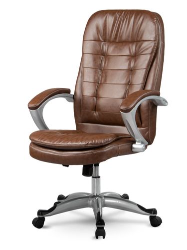 Fotel biurowy obrotowy Sofotel ciemny brąz na Arena.pl