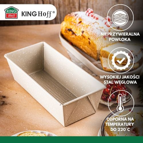 forma keksówka do chleba pasztetu 26x11,5cm kinghoff kh-1971 na Arena.pl