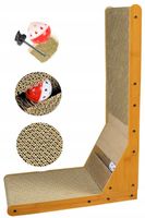 Drapak dla Kota Narożny z Kocimiętką i Zabawką