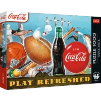 Puzzle - 1000 Premium Plus - Coca-Cola: Chwila orzeźwienia - Trefl 12101