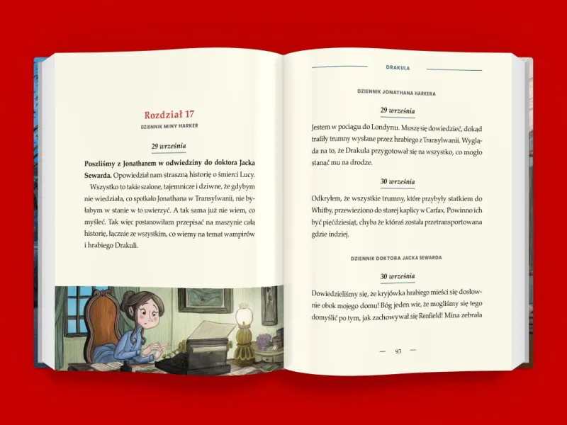 Ilustrowana klasyka literatury. Drakula zdjęcie 5