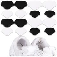 Łatki zapiętki naprawcze do butów 8 par czarne białe SULPO dwa rozmiary