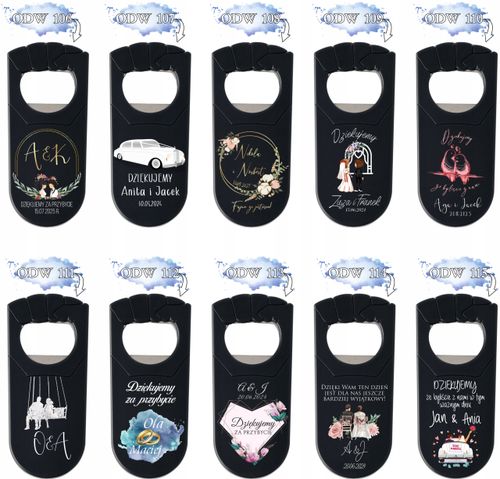 OTWIERACZ do piwa NADRUK UV podziękowanie na urodziny OSIEMNASTKĘ na Arena.pl