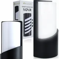 KINKIET ZEWNĘTRZNY OPRAWA CZARNA ALU LAMPA LED ELEWACYJNA OGRODOWA E27 IP65