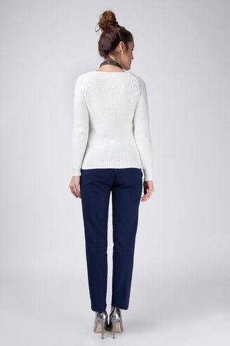 Sweter Anastazja SWE 014 ecru Rozmiar L na Arena.pl