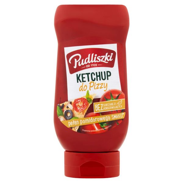 Pudliszki Ketchup do pizzy 470 g zdjęcie 1