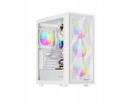 Obudowa Genesis Diaxid 605 ARGB Midi Tower ATX Okno Biała