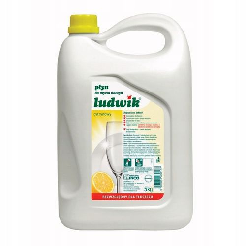 LUDWIK Płyn do mycia naczyń cytrynowy 5 kg na Arena.pl