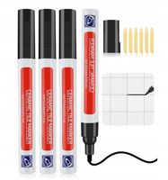 Czarny marker do fug wodoodporny do renowacji 4szt