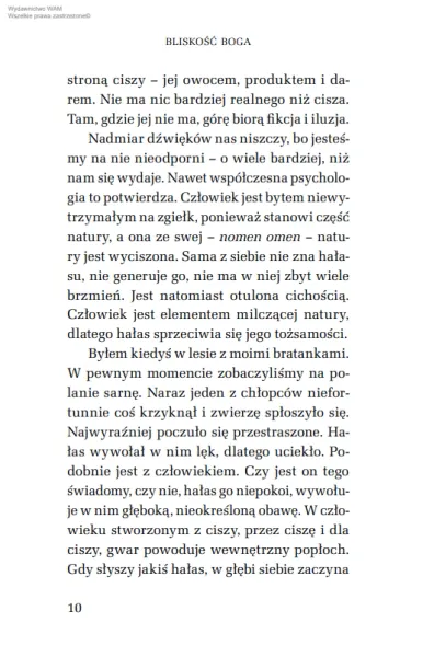 Bliskość Boga. Cisza. Modlitwa. Słuchanie zdjęcie 9