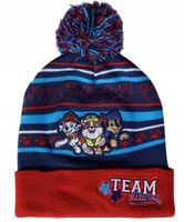 CZAPKA ZIMOWA JESIENNA DZIECIĘCA Z POMPONEM PSI PATROL 54