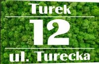 Tabliczka adresowa Numer domu Tablica adres posesji Metal ALUMINIUM 20x15