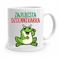 Kubek Dziennikarza Reportera Żajebisty Dziennikarz Z Nadrukiem Ze Zdjęciem