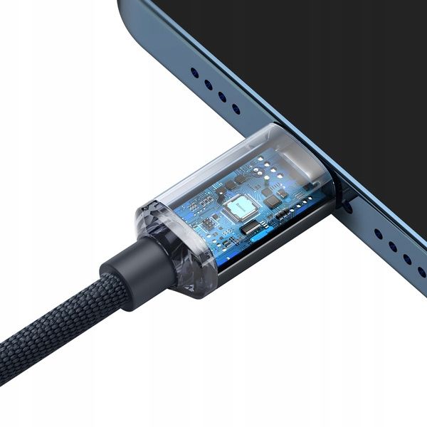 Kabel niktrade USB typ C - Apple Lightning 2 m czarny zdjęcie 9