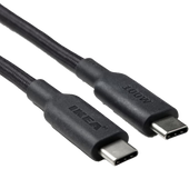 Kabel mocny USB-C 100W 5A 1,5m 480Mb/s szybki RUNDHULT do komputera telefonu