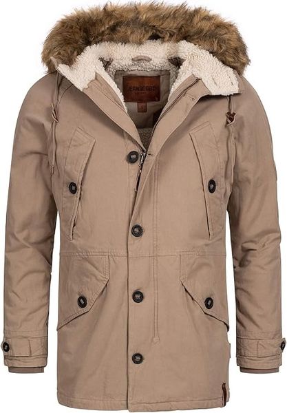 Indicode Men's Fann Cotton Parka zdjęcie 1