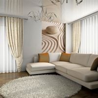 Fototapeta - Piasek i kamień zen 350x270