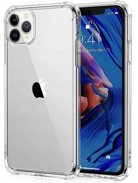 Etui do iPhone 11 Pro Max Wytrzymałe Przezroczyste zdjęcie 1
