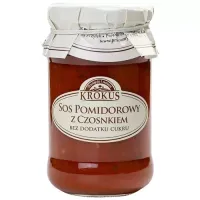 SOS Pomidorowy Z Czosnkiem BEZ Dodatku CukrÓw 340 g - Krokus