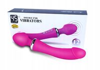 LUKSUSOWY WIBRATOR 2w1 SEX MASAŻER PODGRZEWANY USB