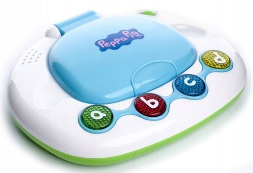 LAPTOP EDUKACYJNY DLA DZIECI po polsku INTERAKTYWNY KOMPUTER ŚWINKA PEPPA na Arena.pl