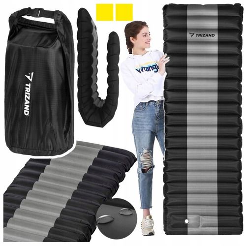 MATERAC DMUCHANY TURYSTYCZNY DO NAMIOTU ZWIJANY MOCNY + WBUDOWANA POMPKA na Arena.pl