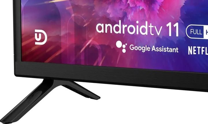 TELEWIZOR UD 40 CALI FULL HD ANDROID SMART TV WIFI DVBT T2 HEVC CZARNY zdjęcie 8