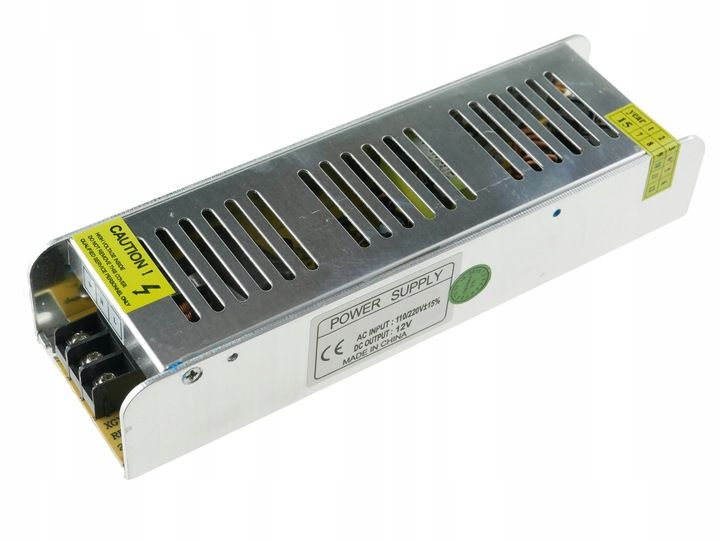 Zasilacz LED Transformator Modułowy SLIM Do Taśm LED 250W 12V zdjęcie 3