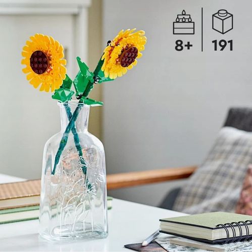 LEGO ICONS 40524 Słoneczniki Kwiaty Kwiatki Bukiet na Arena.pl