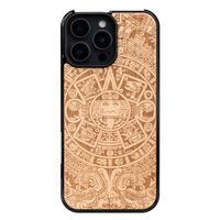 drewniane etui bewood do iphone 16 pro max kalendarz aztecki aniegre