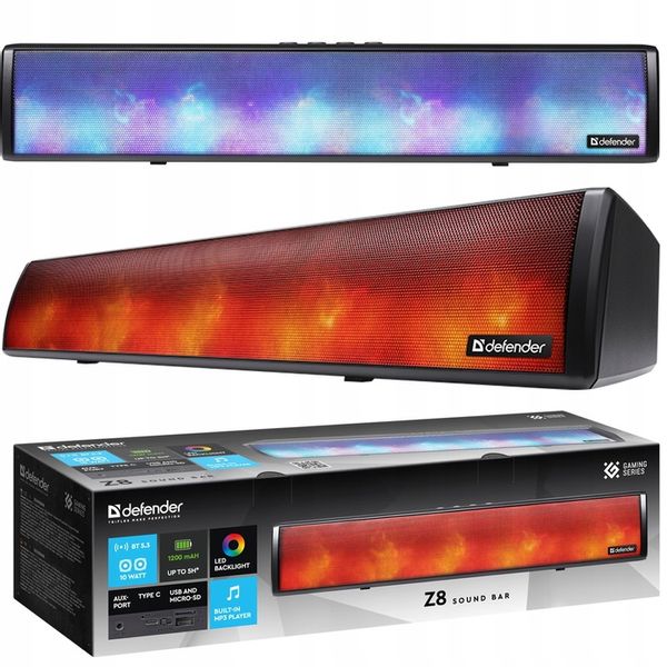 SOUNDBAR Bezprzewodowy Głośniki Komputerowe do Laptopa TV Bluetooth 5.3 zdjęcie 1