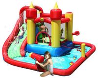 Wodne Szaleństwo 9w1 Dmuchaniec Zamek Dmuchany HappyHop Zjeżdzalnia Trampolina