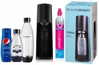 SODASTREAM TERRA SATURATOR ekspres do gazowania wody zestaw rodzinny MAX