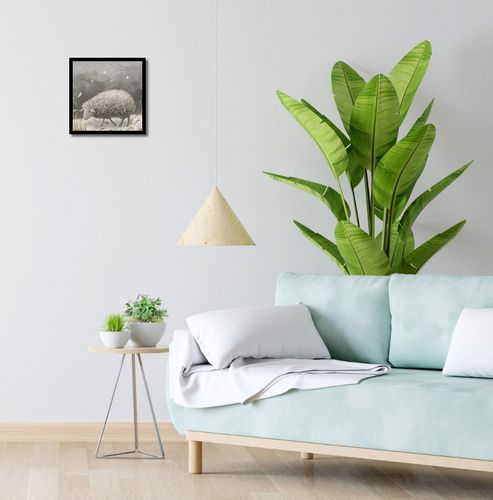 Plakat 30x30cm Bujna Owca na Arena.pl