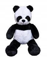MIŚ PLUSZOWY PANDA 110 cm MASKOTKA PLUSZAK PRZYTULANKA PREZENT DLA DZIECI