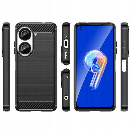 Spacecase Carbon Asus Zenfone 9 / 10 Czarny na Arena.pl