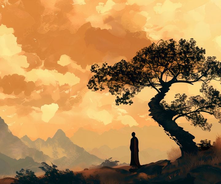 Plakat 60x50cm Zen zdjęcie 1