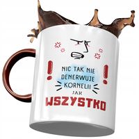 Kubek Bordowy Dla Kornelii Przyjaciółki Prezent Z Nadrukiem Ze Zdjęciem