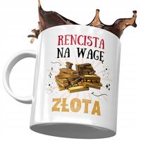 Dla Rencisty Kubek Na Urodziny Imieniny Na Prezent Z Nadrukiem Ze Zdjęciem