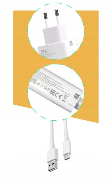 ORYGINALNA ŁADOWARKA XIAOMI MDY-11-EZ + KABEL USB-C 1 M TURBO CHARGE zdjęcie 4